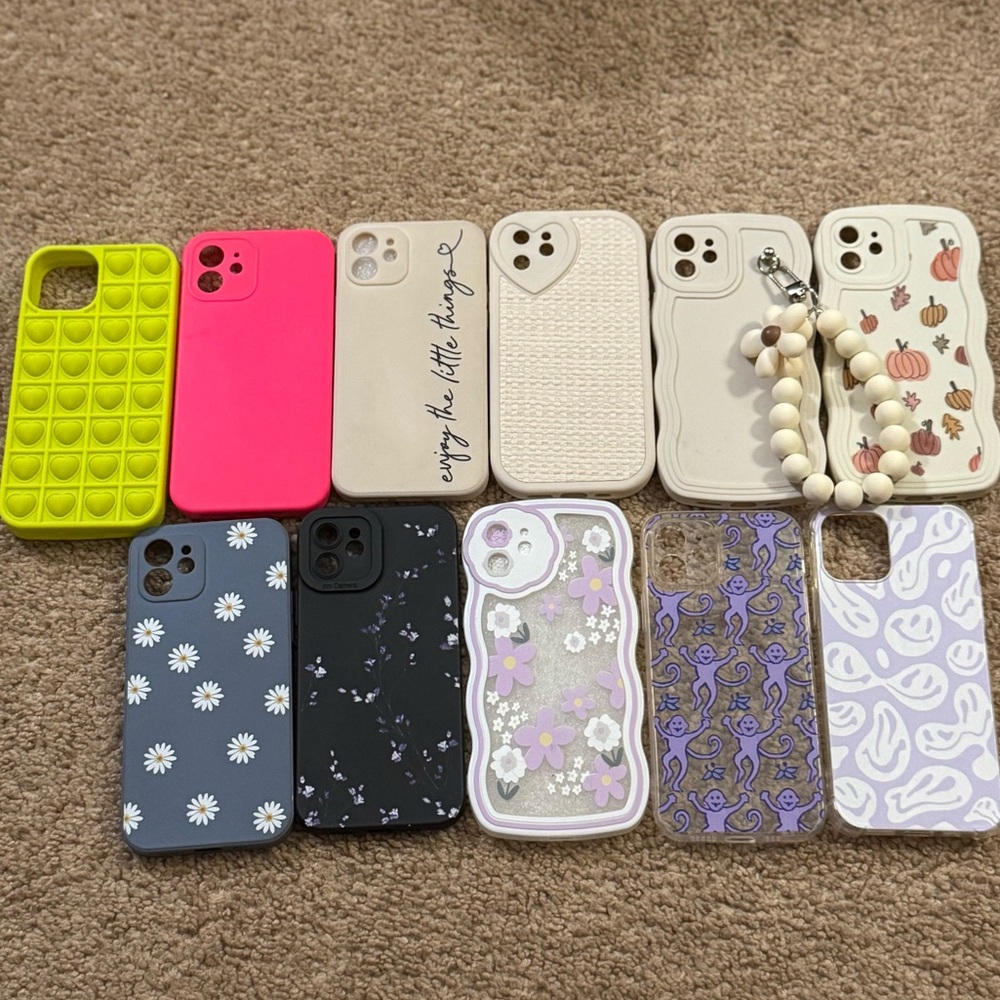 Assorted Phone Cases Set for iPhone 12